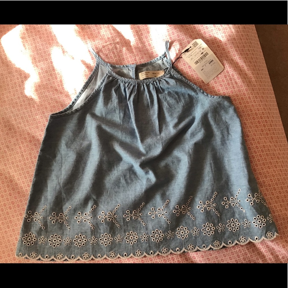 Top condition Zara  girls lace top